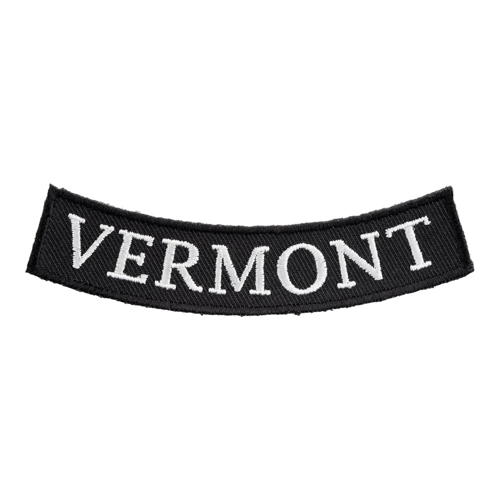 Vermont State Bottom Rocker Patch, Small Size — product image