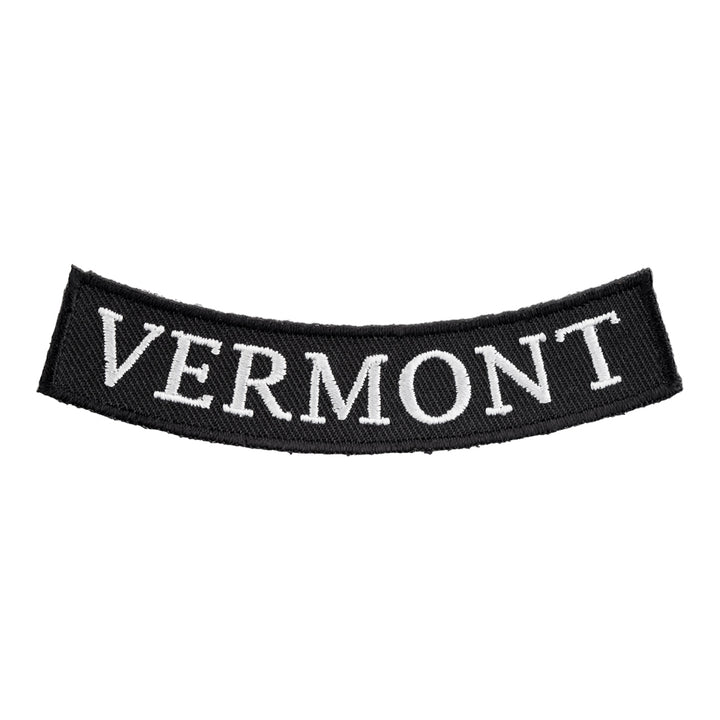 Vermont State Bottom Rocker Patch, Small Size — product image