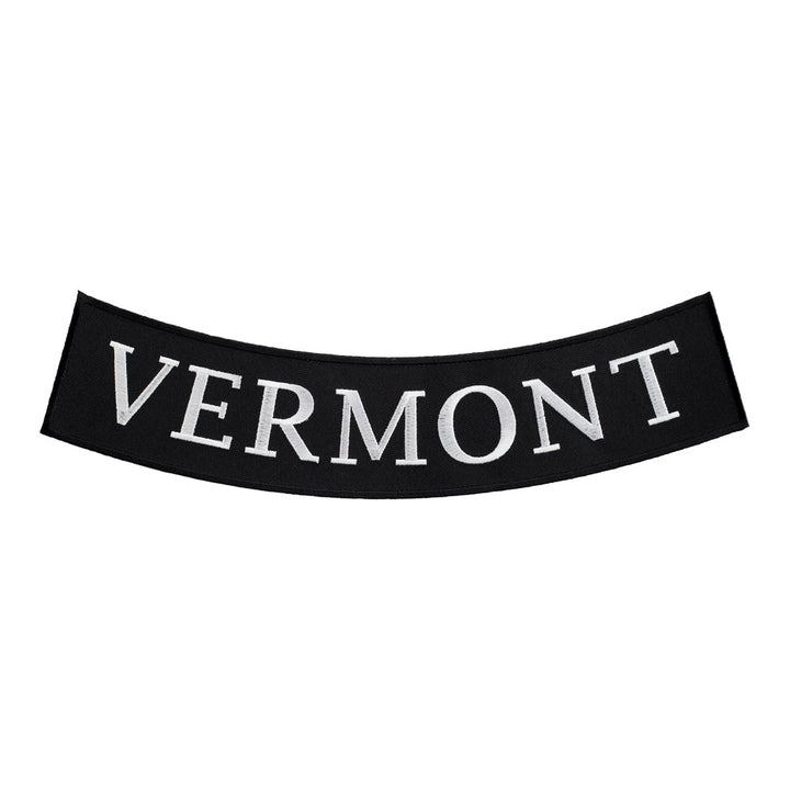 Vermont State Bottom Rocker Patch, Large Size — product image