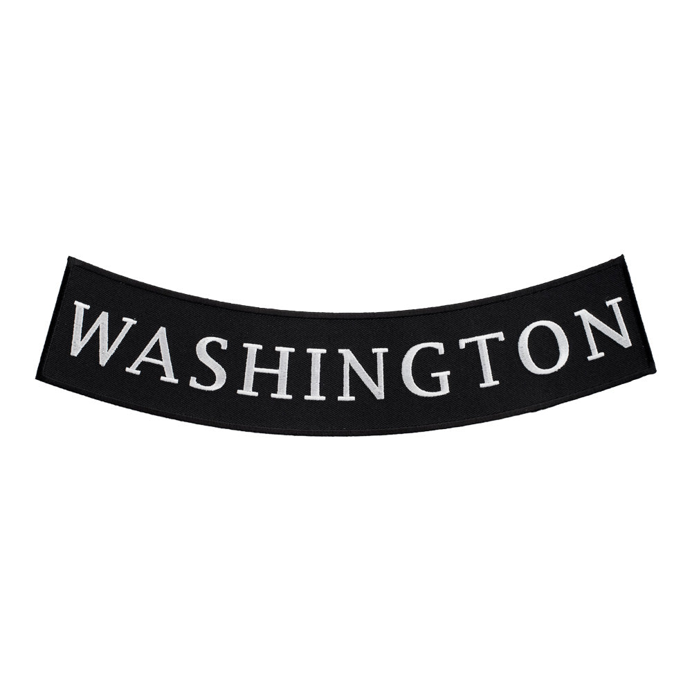 Washington State Bottom Rocker Patch, Large Size — product image