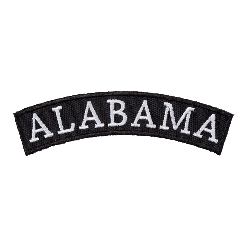 Alabama State Top Rocker Patch, Small Size — product image