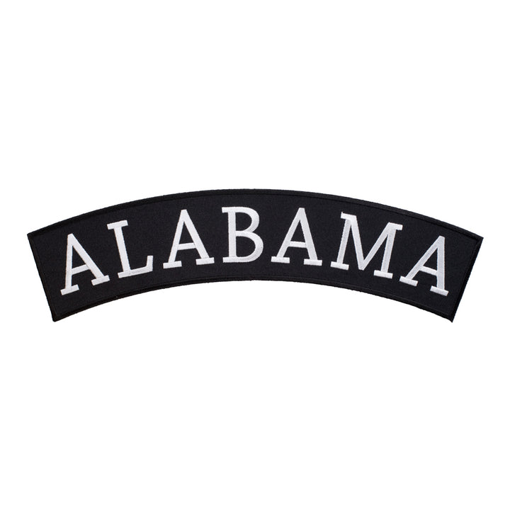 Alabama State Top Rocker Patch, Large Size — product image