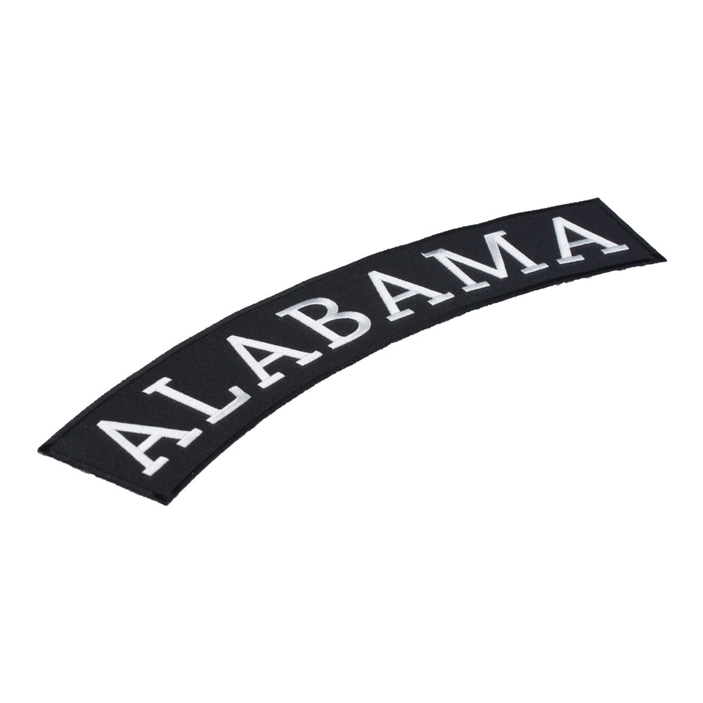 Alabama State Top Rocker Patch, Large Size — detail view 2
