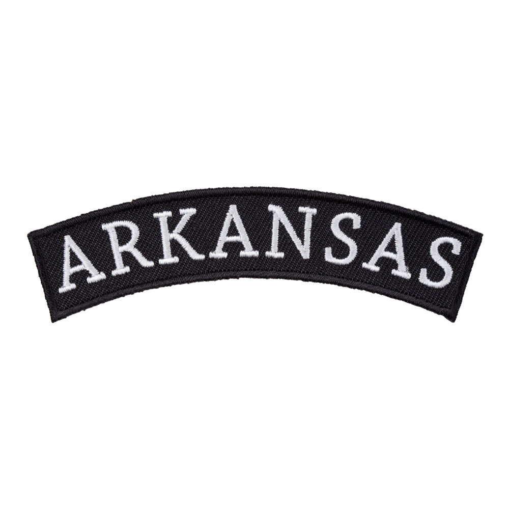 Arkansas State Top Rocker Patch, Small Size — product image