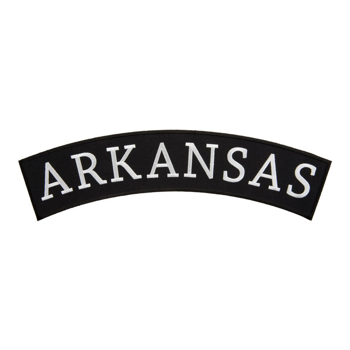 Arkansas State Top Rocker Patch, Large Size — product image