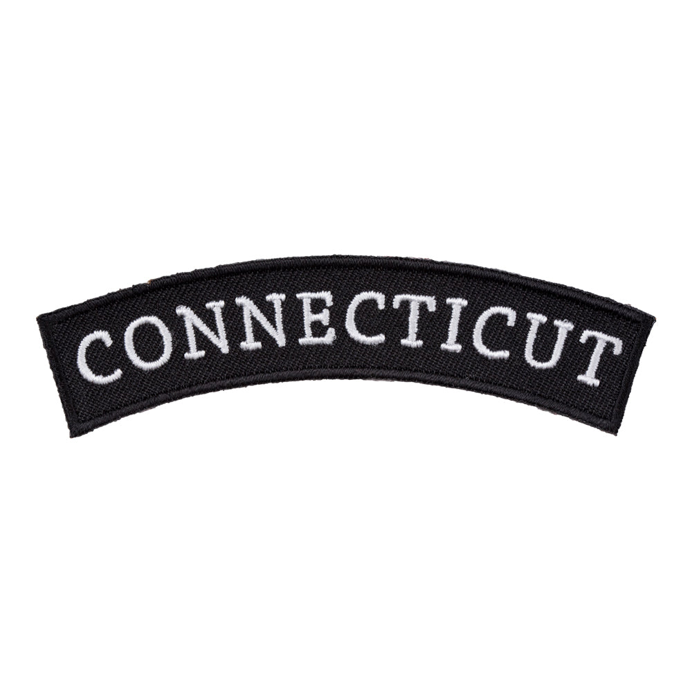 Connecticut State Top Rocker Patch, Small Size — product image