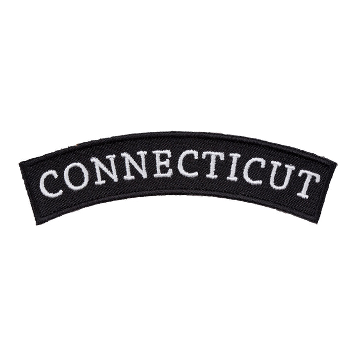 Connecticut State Top Rocker Patch, Small Size — product image