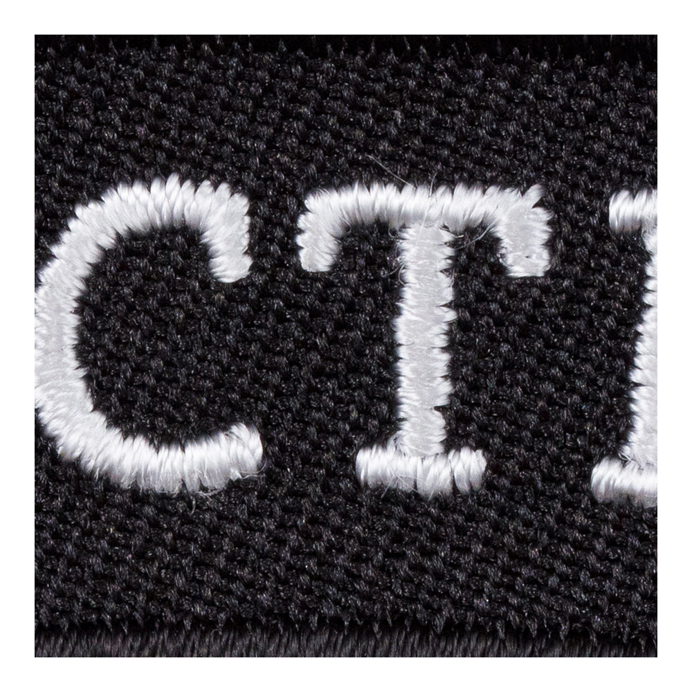 Connecticut State Top Rocker Patch, Small Size — detail view 2