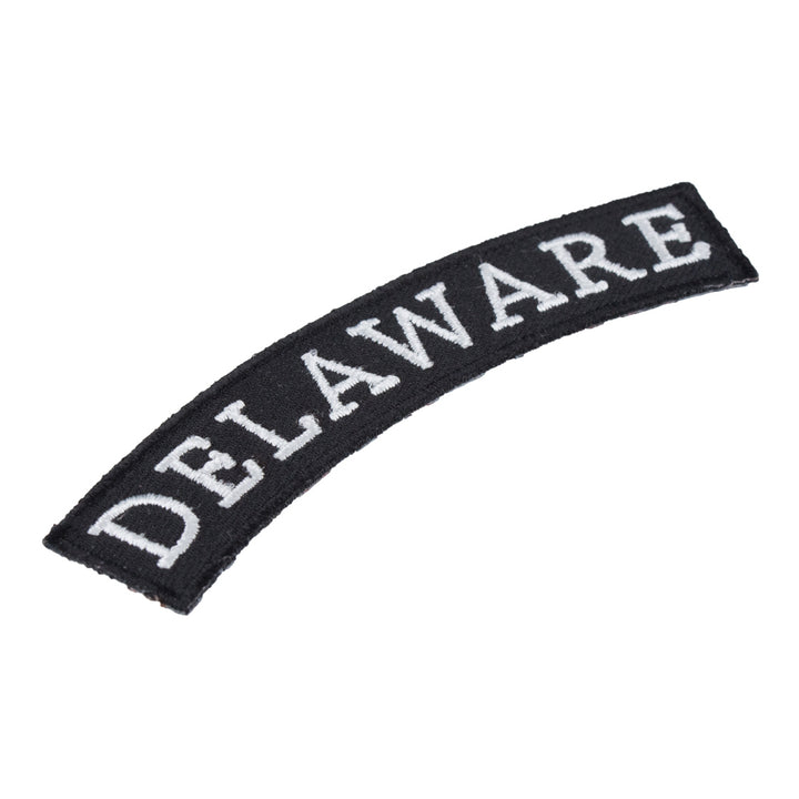 Delaware State Top Rocker Patch, Small Size — detail view 2