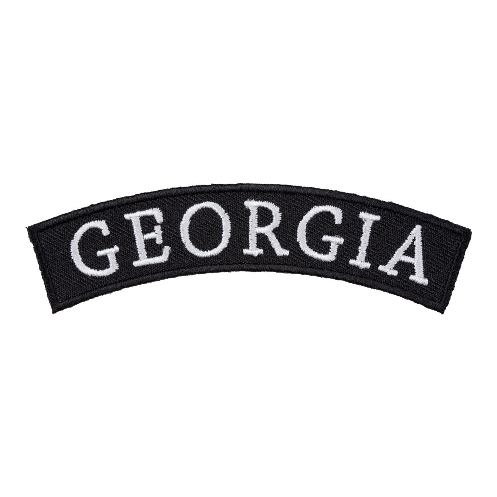 Georgia State Top Rocker Patch, Small Size — product image