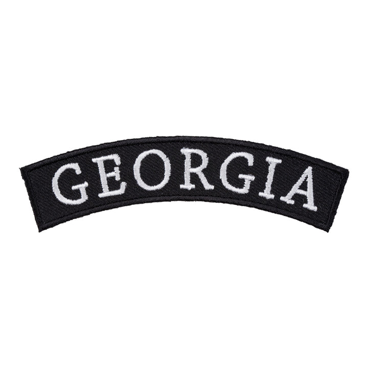 Georgia State Top Rocker Patch, Small Size — product image
