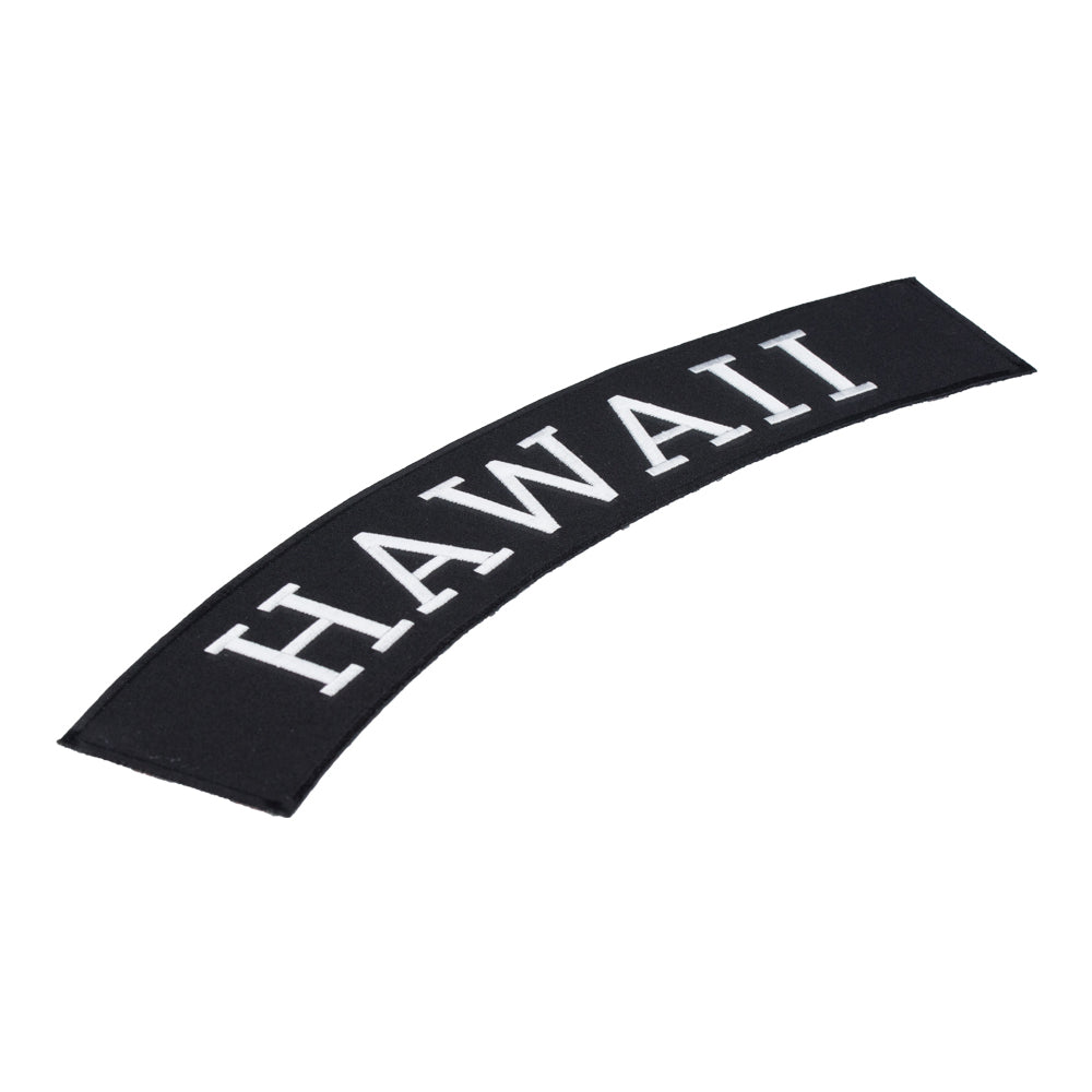 Hawaii State Top Rocker Patch, Large Size — detail view 2