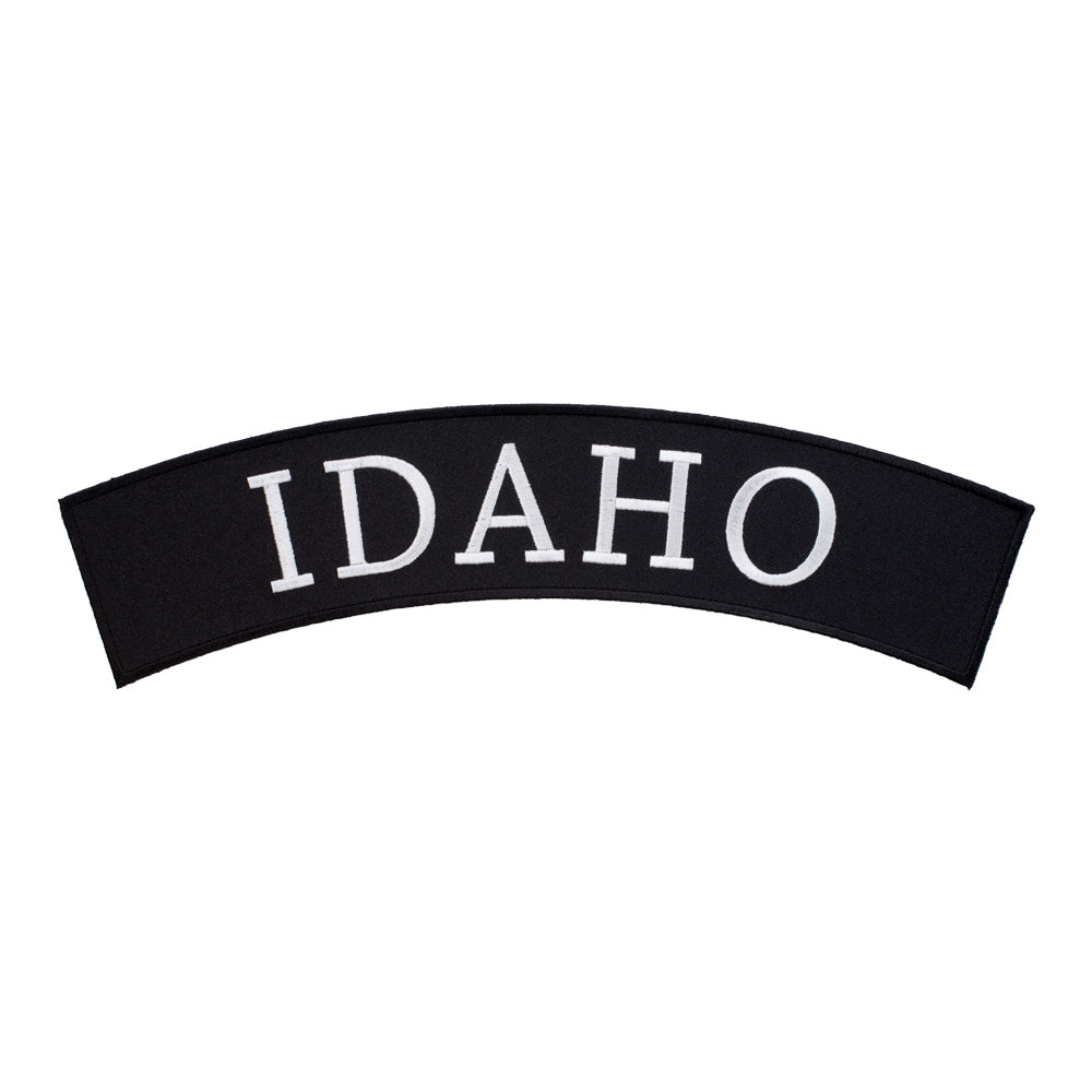 Idaho State Top Rocker Patch, Large Size — product image