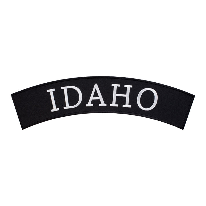Idaho State Top Rocker Patch, Large Size — product image