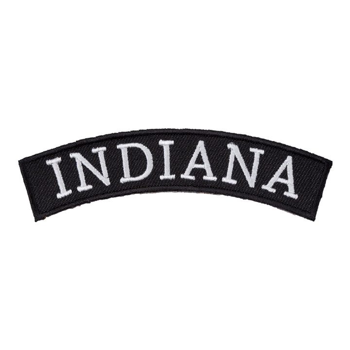 Indiana State Top Rocker Patch, Small Size — product image