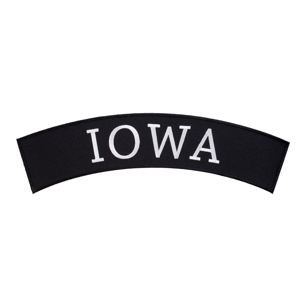 Iowa State Top Rocker Patch, Large Size — product image