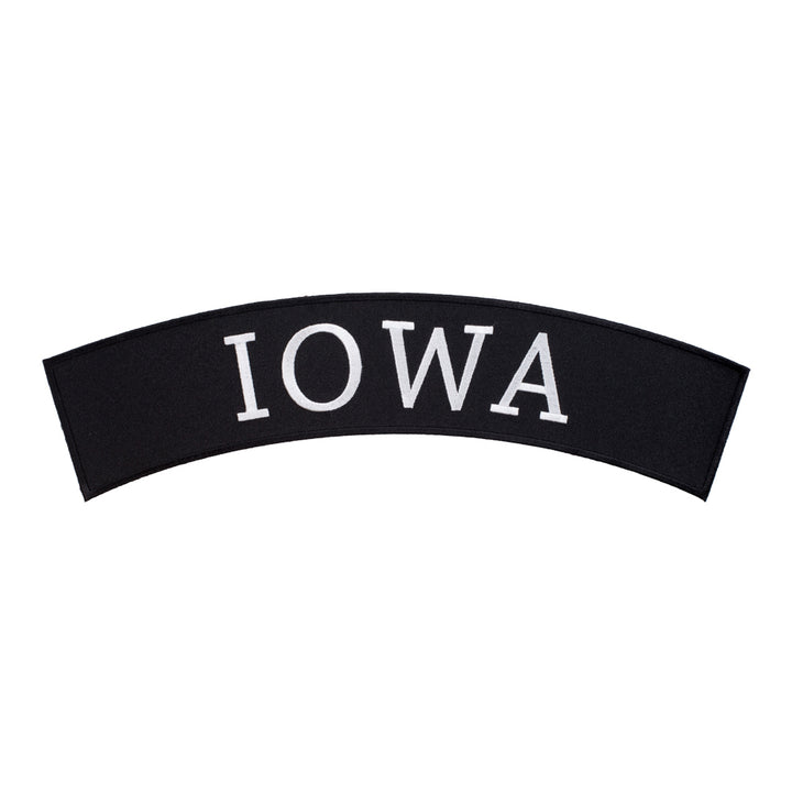 Iowa State Top Rocker Patch, Large Size — product image