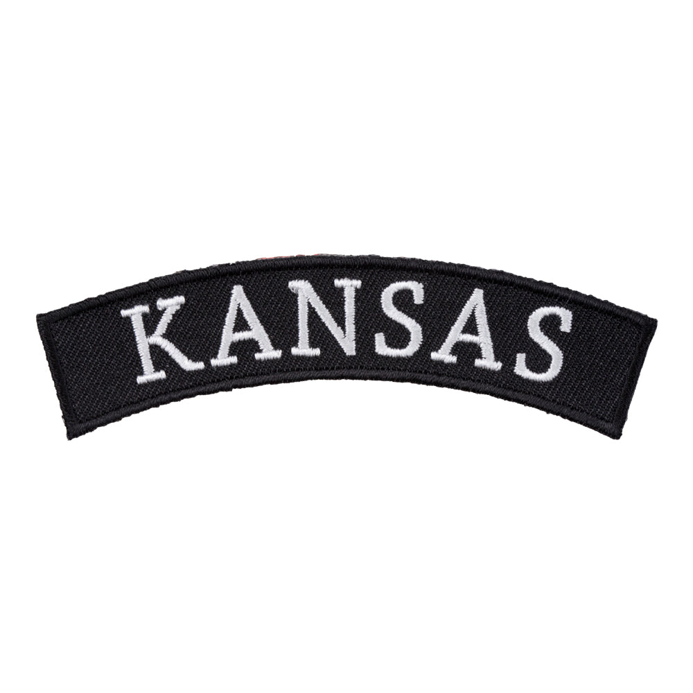 Kansas State Top Rocker Patch, Small Size — product image