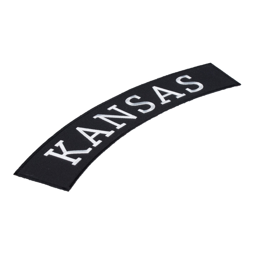Kansas State Top Rocker Patch, Large Size — detail view 1