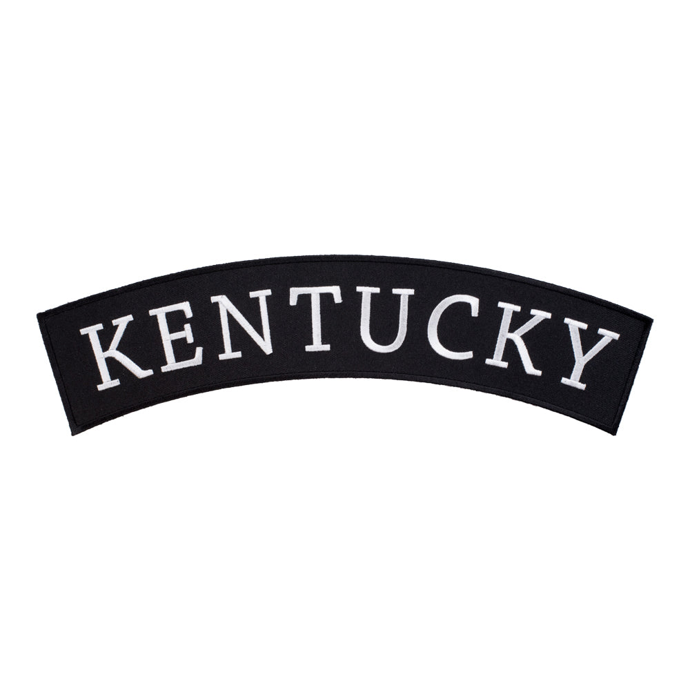 Kentucky State Top Rocker Patch, Large Size — product image