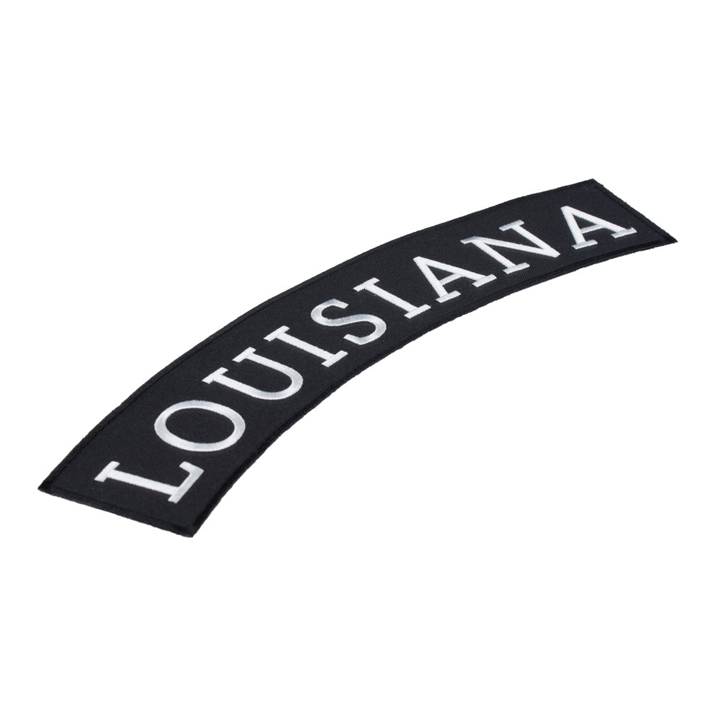 Louisiana State Top Rocker Patch, Large Size — detail view 1