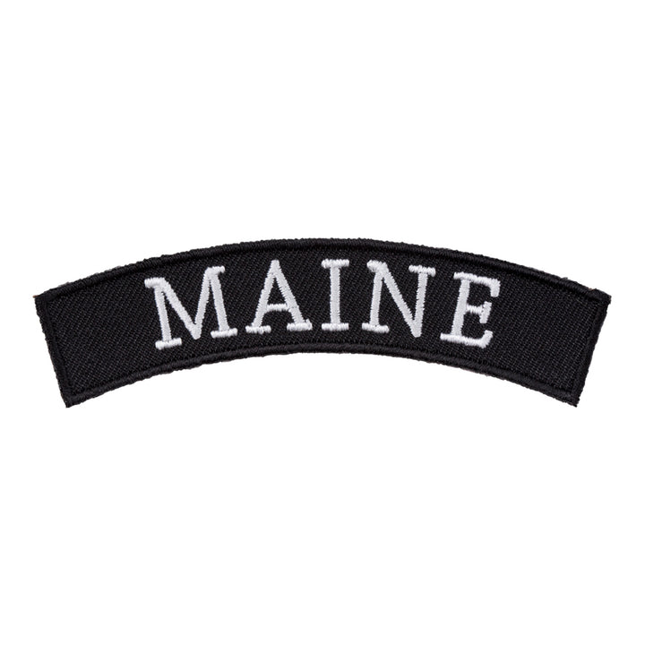 Maine State Top Rocker Patch, Small Size — product image