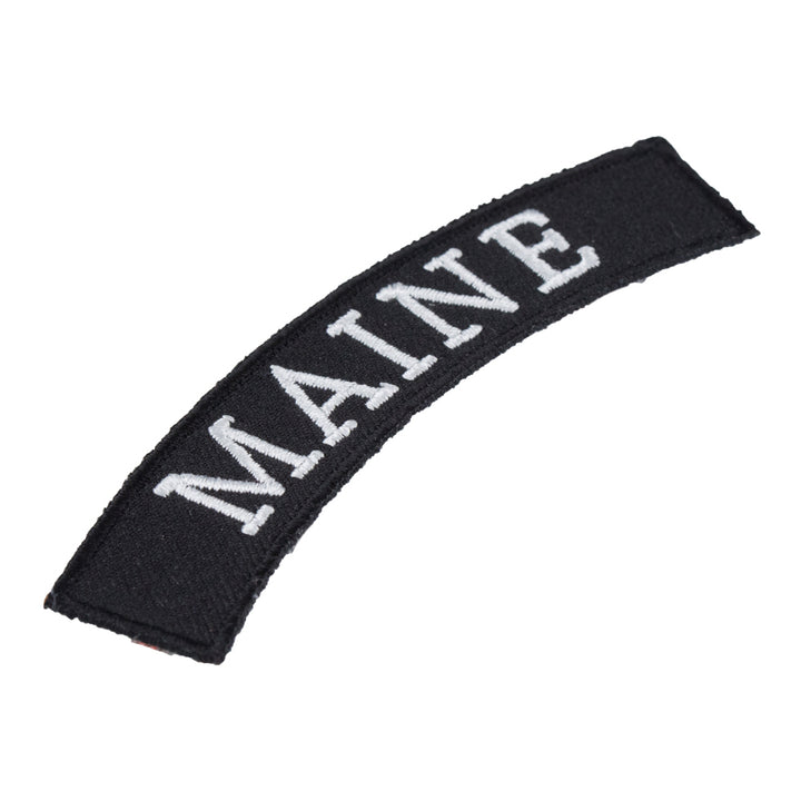 Maine State Top Rocker Patch, Small Size — detail view 2