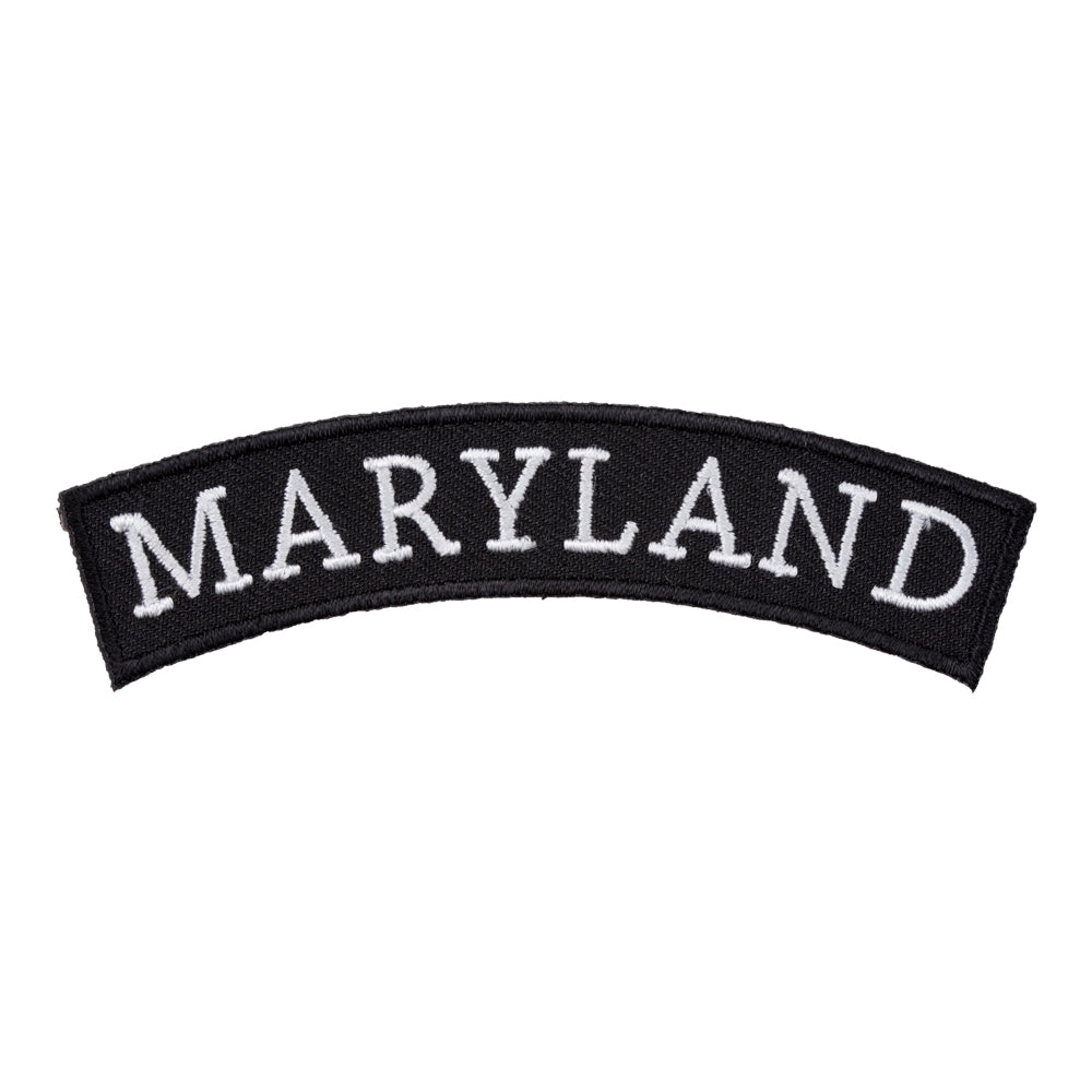 Maryland State Top Rocker Patch, Small Size — product image