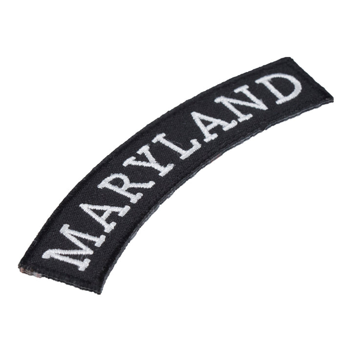 Maryland State Top Rocker Patch, Small Size — detail view 2