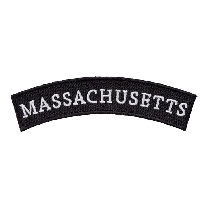 Massachusetts State Top Rocker Patch, Small Size — product image