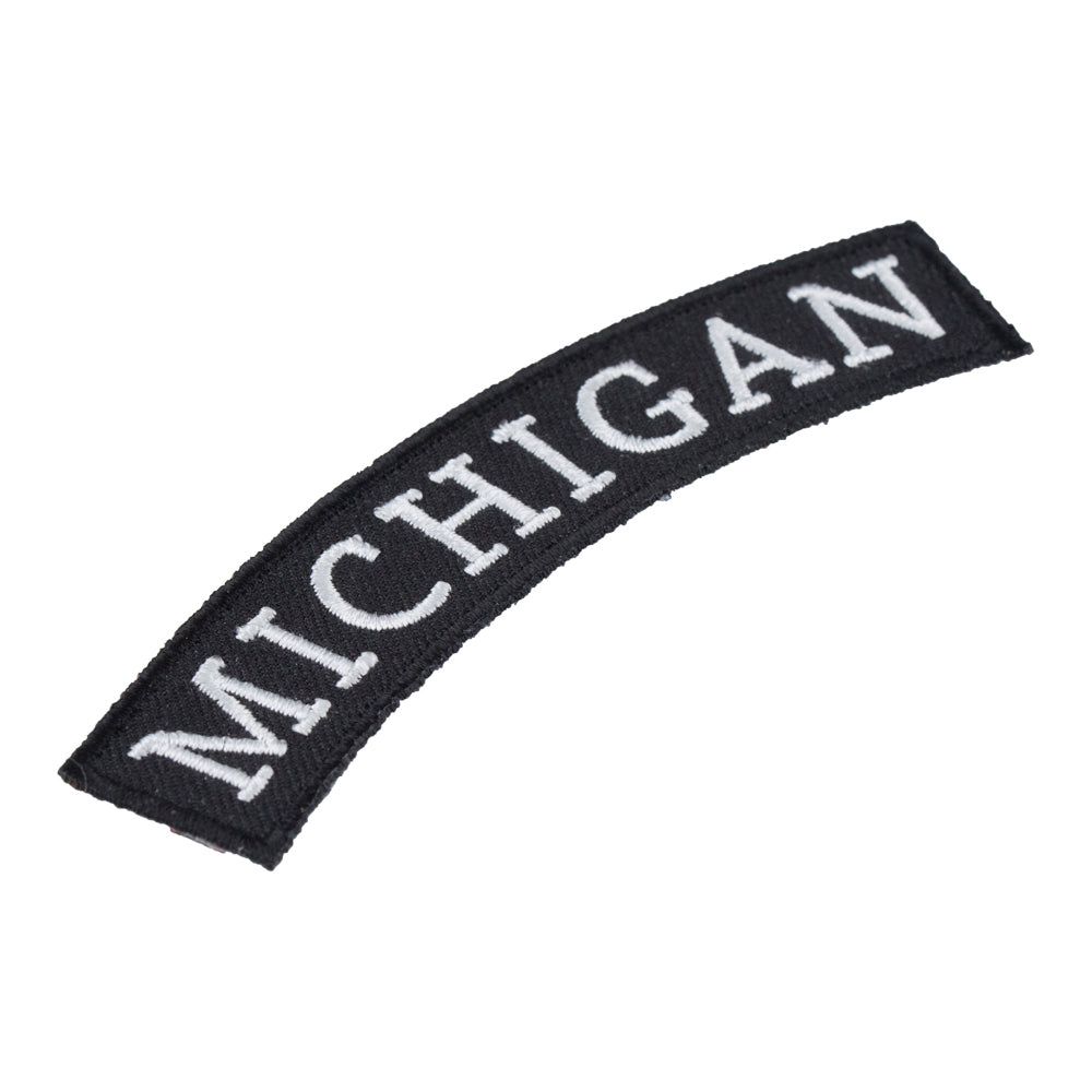 Michigan State Top Rocker Patch, Small Size — detail view 1