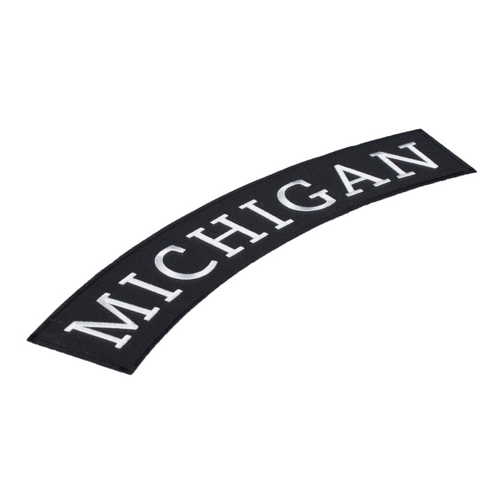 Michigan State Top Rocker Patch, Large Size — detail view 2