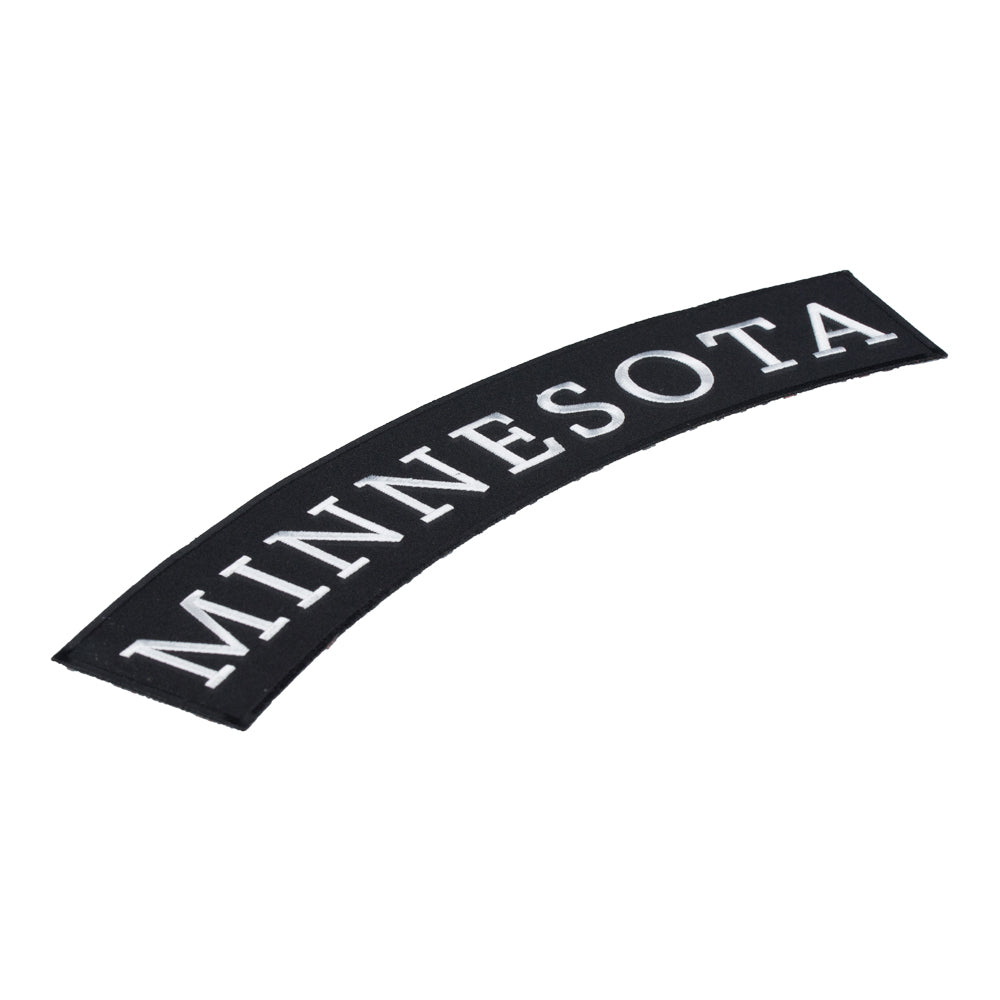 Minnesota State Top Rocker Patch, Large Size — detail view 1