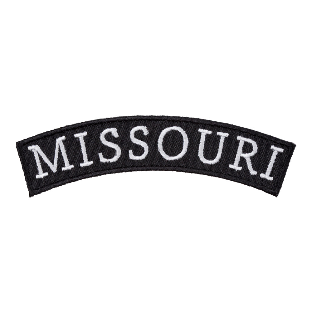 Missouri State Top Rocker Patch, Small Size — product image