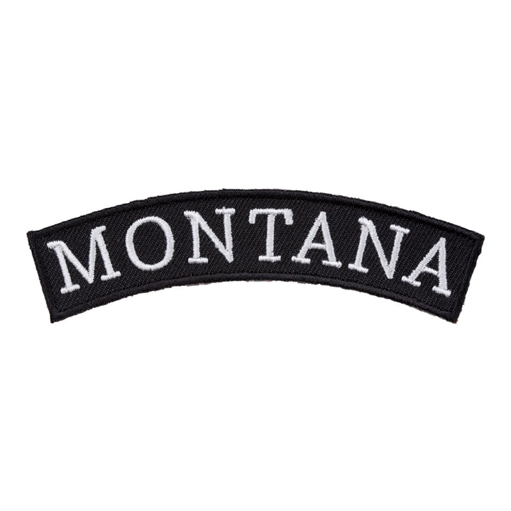 Montana State Top Rocker Patch, Small Size — product image