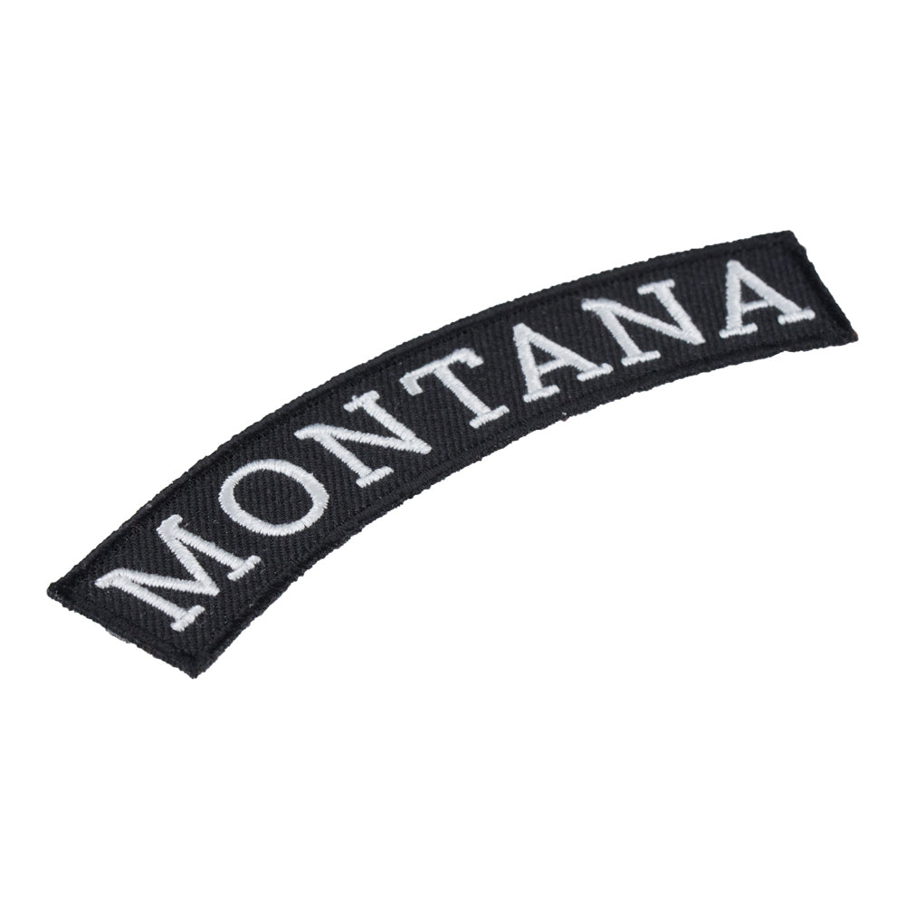 Montana State Top Rocker Patch, Small Size — detail view 2
