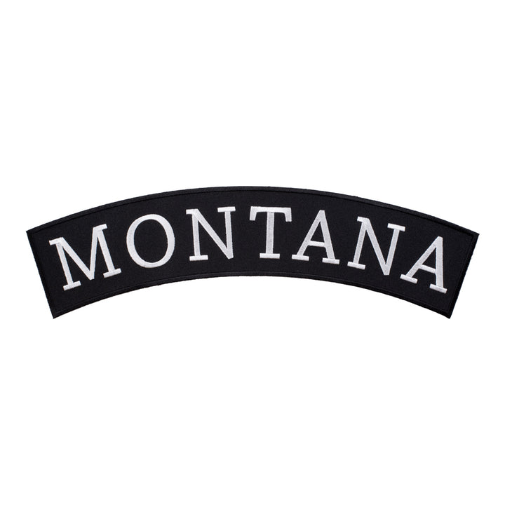 Montana State Top Rocker Patch, Large Size — product image