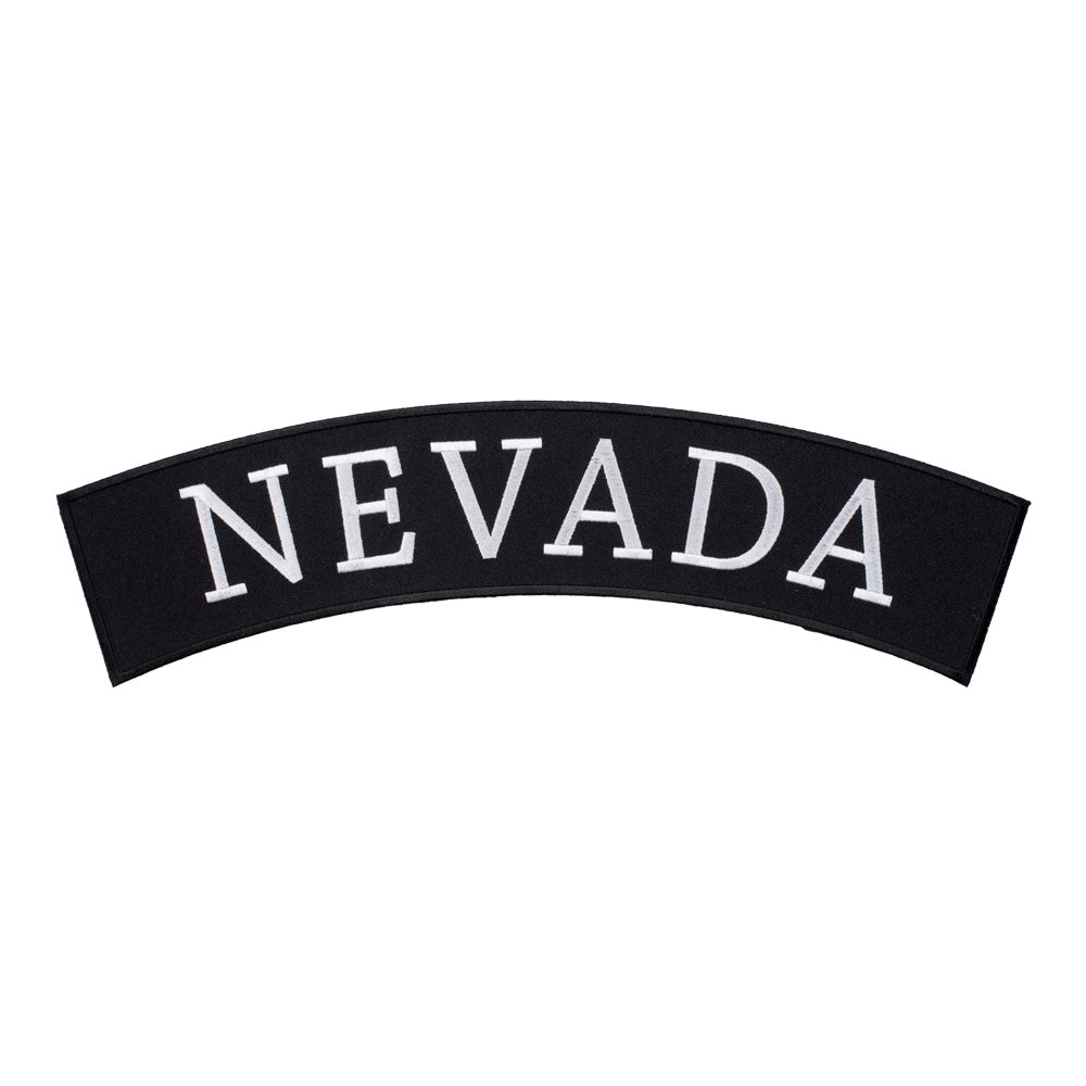 Nevada State Top Rocker Patch, Large Size — product image