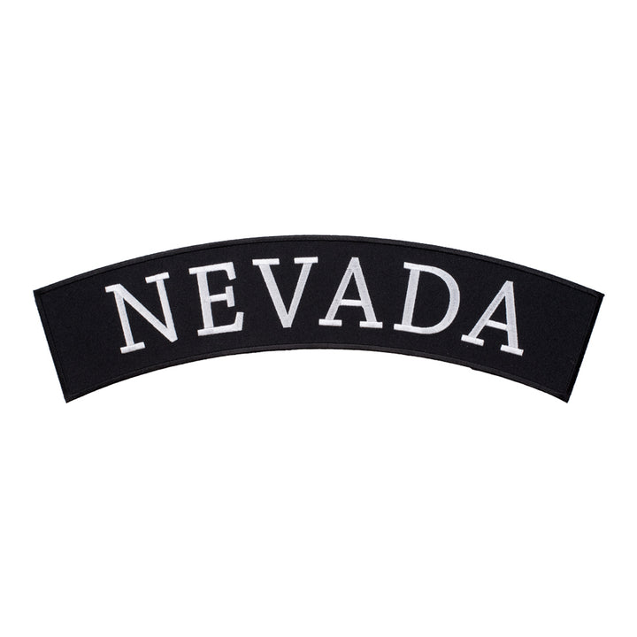 Nevada State Top Rocker Patch, Large Size — product image