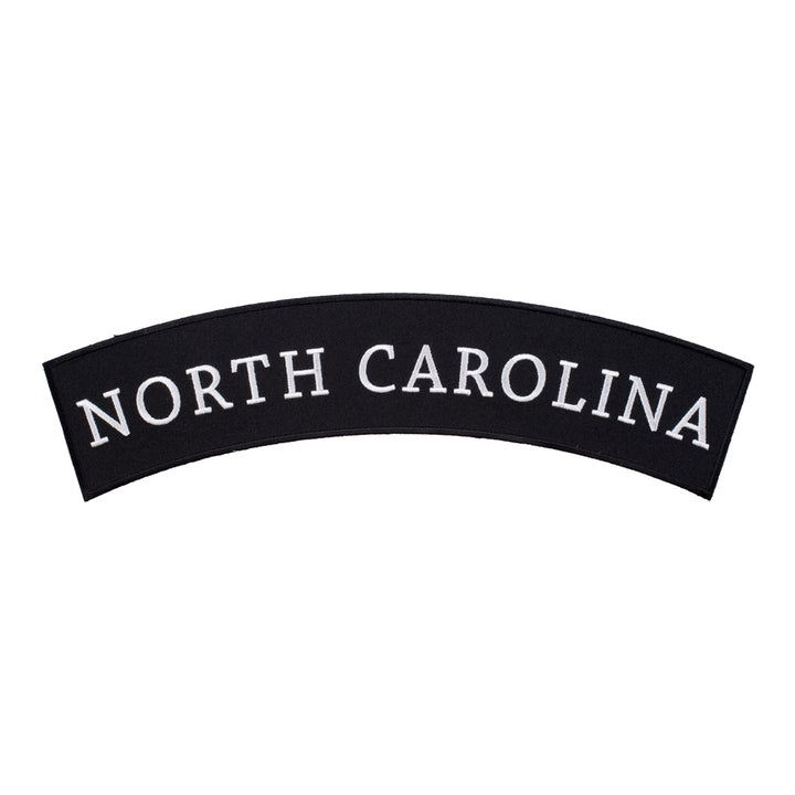 North Carolina State Top Rocker Patch, Large Size — product image