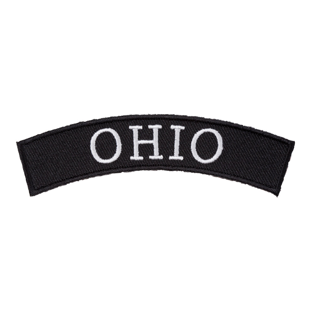 Ohio State Top Rocker Patch, Small Size — product image