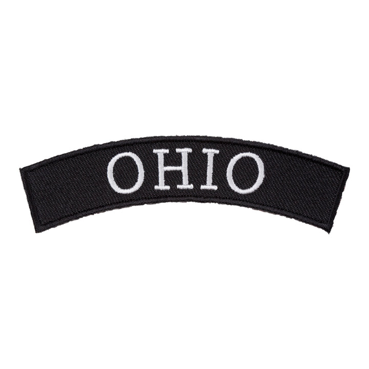 Ohio State Top Rocker Patch, Small Size — product image