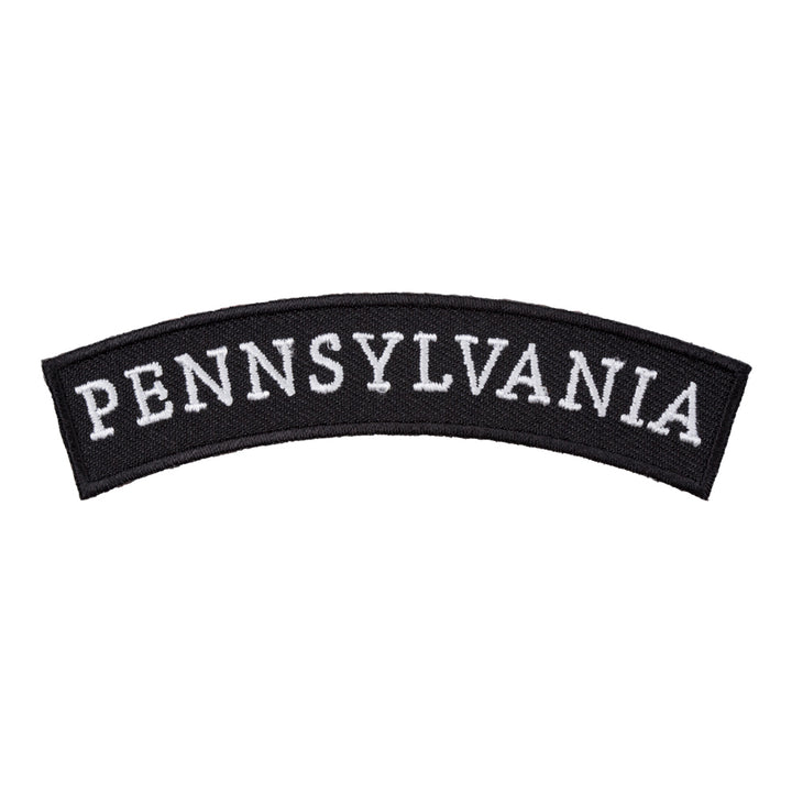 Pennsylvania State Top Rocker Patch, Small Size — product image