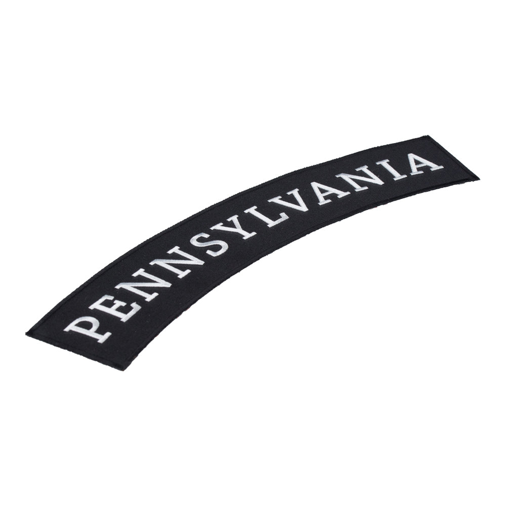 Pennsylvania State Top Rocker Patch, Large Size — detail view 1