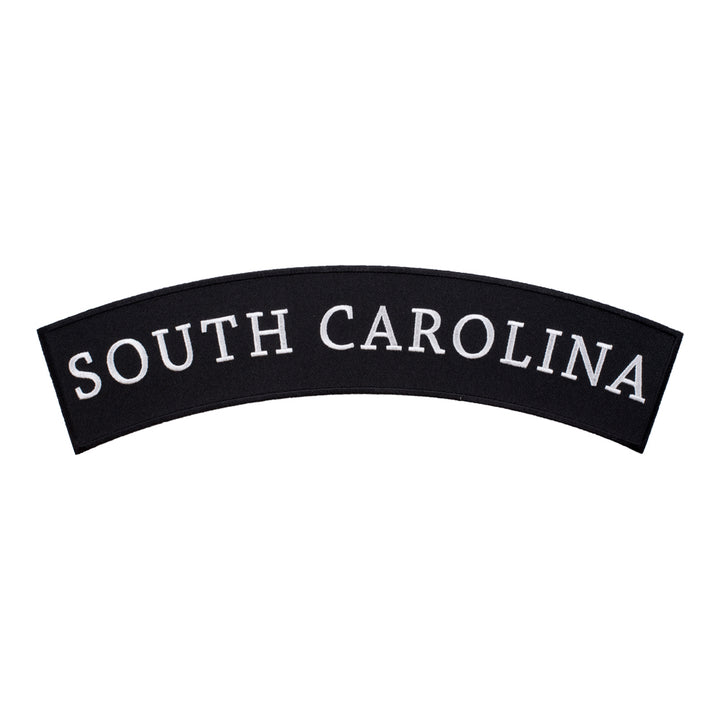 South Carolina State Top Rocker Patch, Large Size — product image