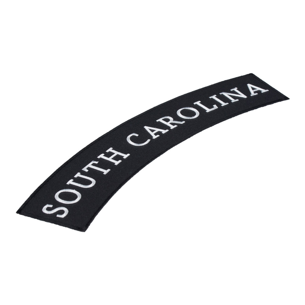 South Carolina State Top Rocker Patch, Large Size — detail view 1