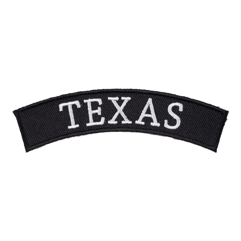 Texas State Top Rocker Patch, Small Size — product image
