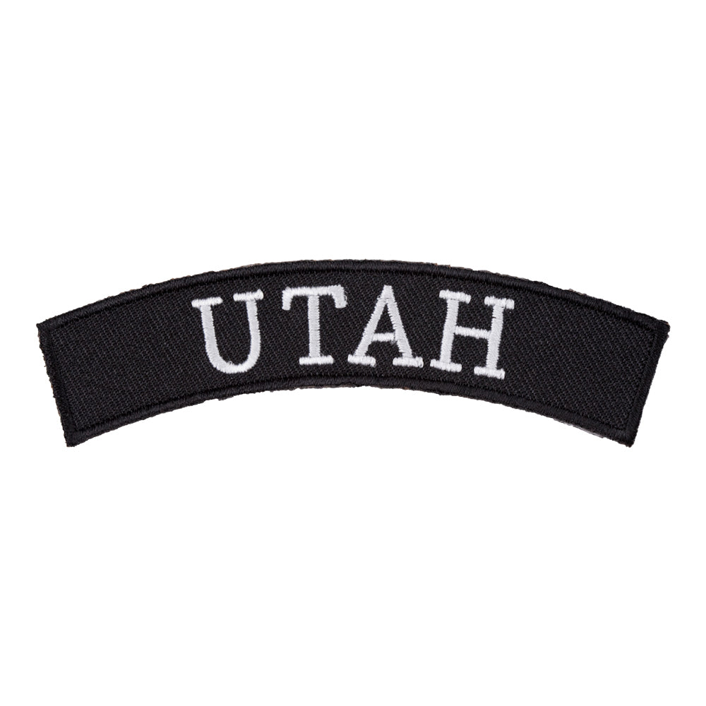 Utah State Top Rocker Patch, Small Size — product image