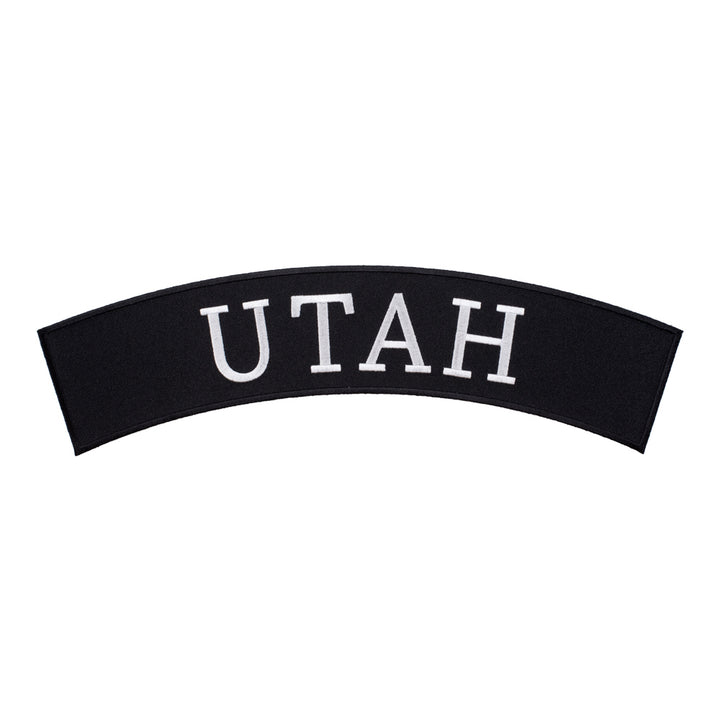 Utah State Top Rocker Patch, Large Size — product image