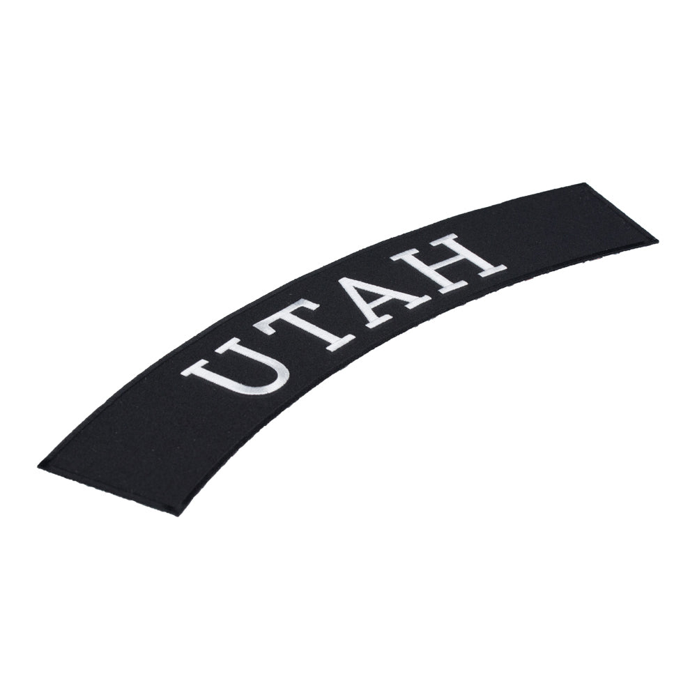 Utah State Top Rocker Patch, Large Size — detail view 1